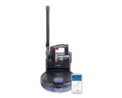 A robot vacuum cleaner and hand vacuum cleaner