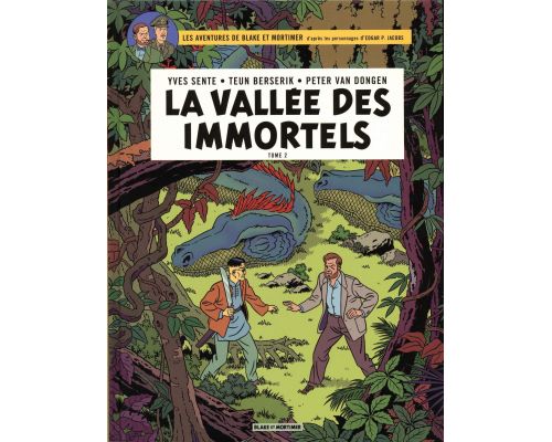 Een strip van Blake &amp; Mortimer The Valley of the Immortals