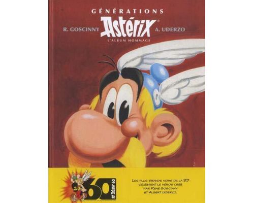 Um gibi Générations Asterix: o álbum de tributo