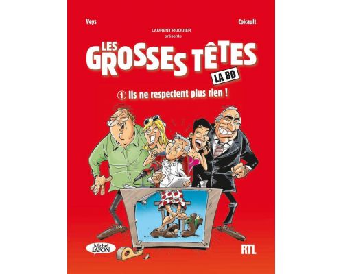 Μια κωμική ταινία Les Grosses Têtes - τόμος 1