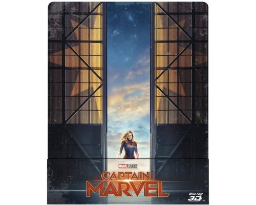 Um Blu-Ray do Capitão Marvel