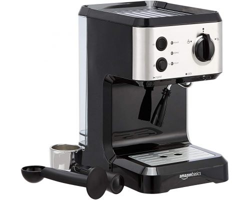 Uma máquina de café expresso