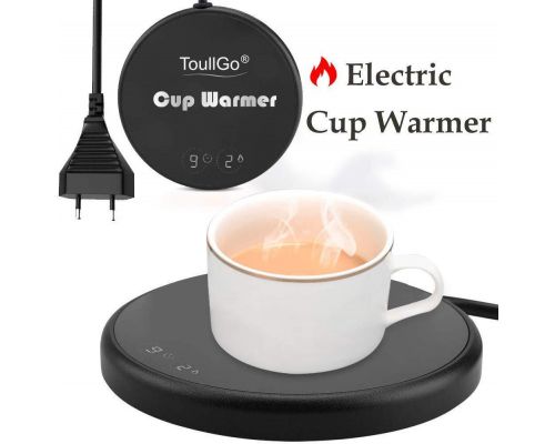An electric cup warmer
