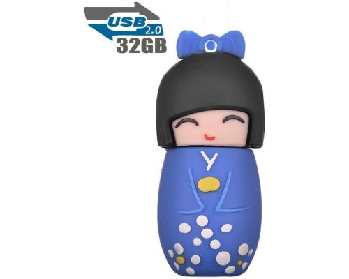 Une Clé USB 32Go Poupée Japonaise 