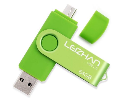 Une Cle USB 64G OTG  Dual Port USB 2.0