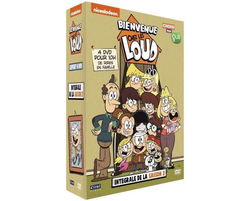 DVD盒欢迎来到Les Loud第2季