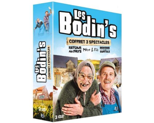 Un Coffret DVD Les Bodins - 3 Spectacles