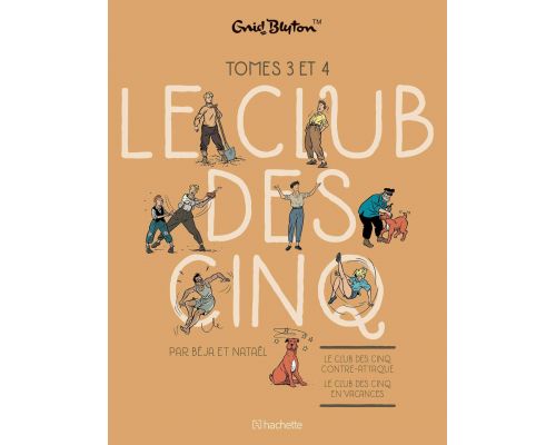 En låduppsättning med två volymer: Le Club des Cinq