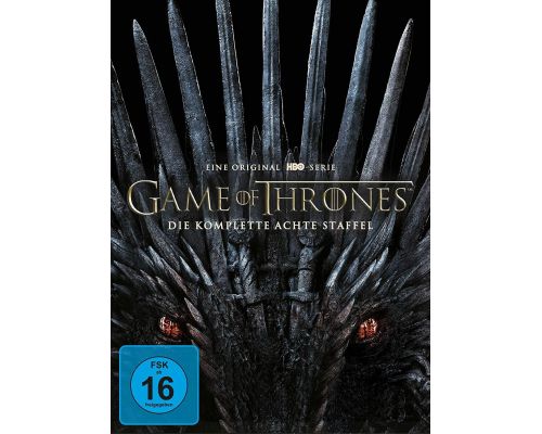 Valtaistuinpeli, kausi 8, DVD-laatikko