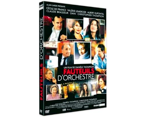 DVD do filme de poltronas da orquestra