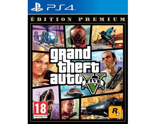 PS4 GTA V -peli - Premium-versio