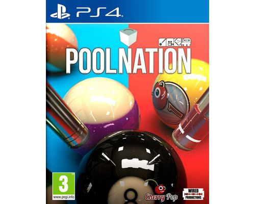 Ett PS4 Pool Nation-spel