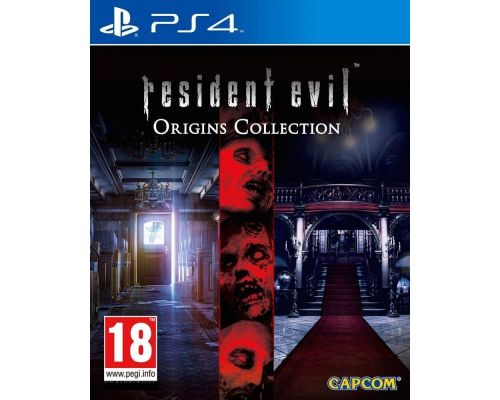 Een PS4-game uit de Resident Evil Origins-collectie