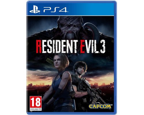 A Resident Evil 3 PS4-spel