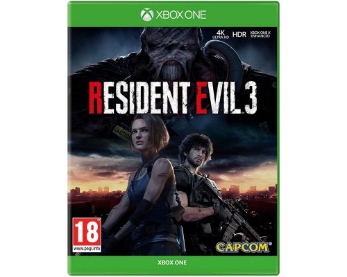Um jogo Resident Evil 3 para Xbox One