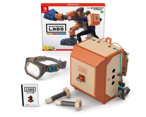 A Nintendo Labo Robot Kit
