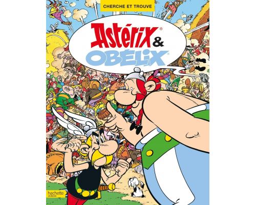 Een boek Zoek en vind Asterix en Obelix