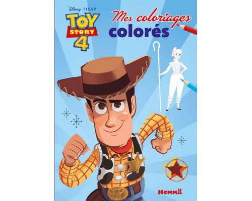 Un libro para colorear de Toy Story 4