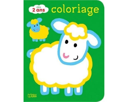 Livro para colorir de animais de fazenda