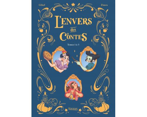 Um livro L&#39;Envers des contes BD - volumes da coleção 1 a 3