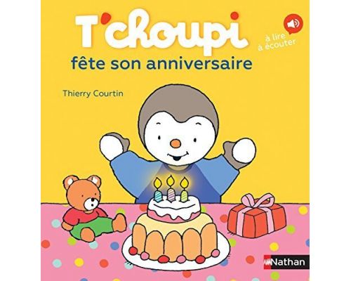 En T&#39;choupi-bok firar födelsedag