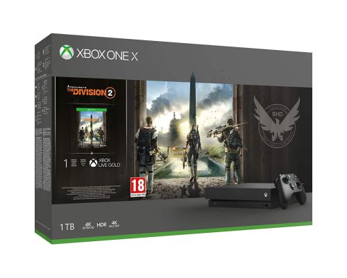 A Tom Clancy&#39;s Xbox One X 1 To the Division 2 Pack
