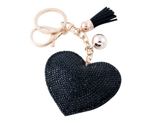Un Porte-Clés Strass Coeur 