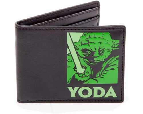 Een Star Wars Yoda-portemonnee