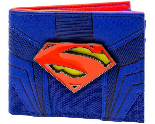 Un Portefeuille DC Comics Superman Emblème Bleu 