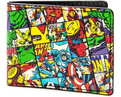 Un Portefeuille Marvel Multicolore