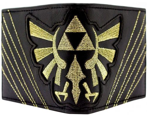 Ένα Zelda Triforce Stitched Wallet
