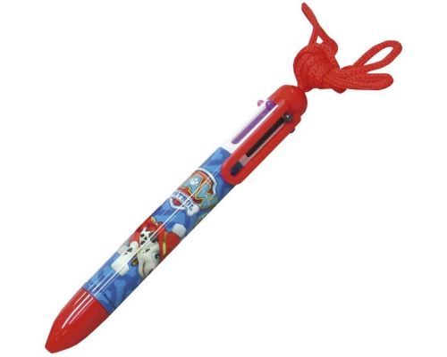 Шариковая ручка из 6 цветов Paw Patrol