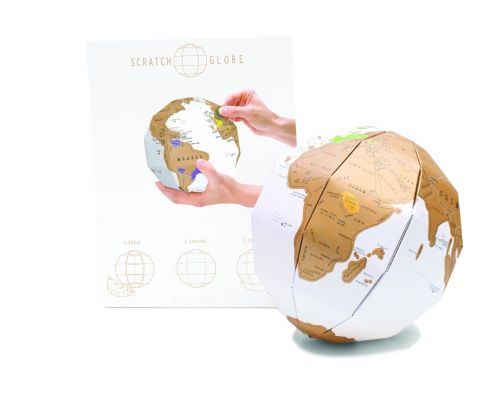 un Globe du Monde à Gratter