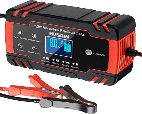 a 12V/24V 8A Smart Battery Charger