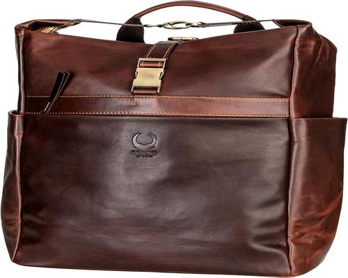 a Brown Corno D'Oro Backpack