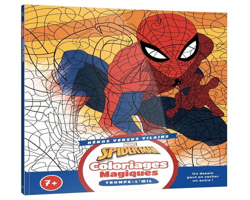 A Spider-Man Magic Coloring Book